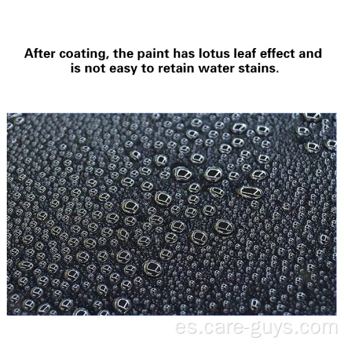 Protección de nano cerámica líquida de base de agua para CA